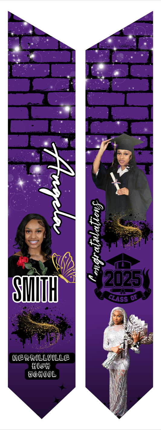 Custom Graduation Stole