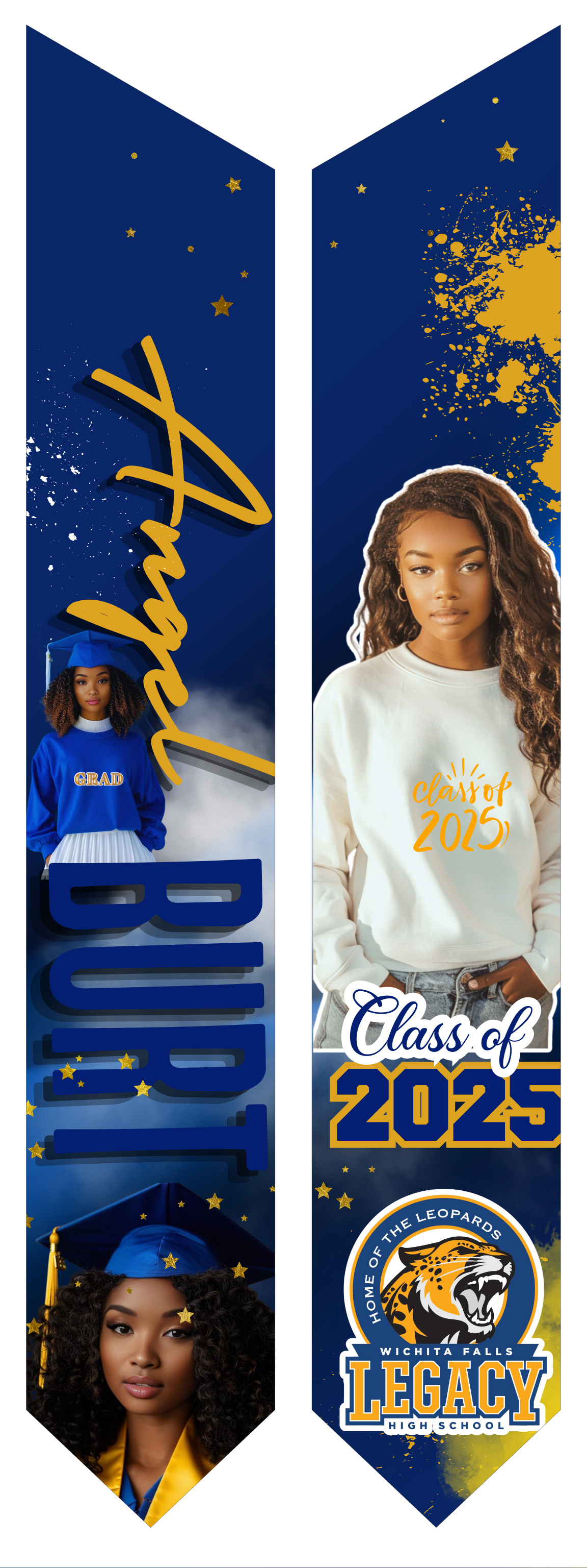 Custom Graduation Stole